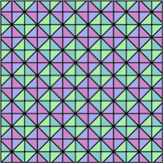 四角化正方形镶嵌