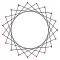 Regular star polygon 19-5.svg